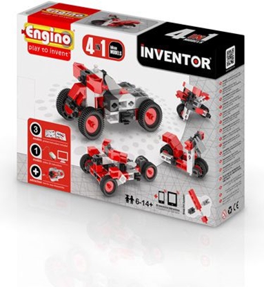 Picture of Engino Zestaw klocków 4w1 4 modele motocykli (0432)