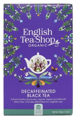 Attēls no English Tea Shop Herbata czarna bezkofeinowa Decaffeinated Black Tea 20 saszetek