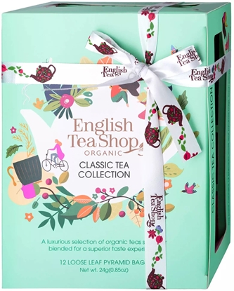 Picture of English Tea Shop Zestaw herbat Classic Tea Collection Mint 12 piramidek