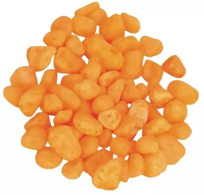 Picture of Esselte Aqua Natura, wirek do dekoracji akwarium, pomaraczowy, kamyk naturalny, 6-8 mm, op.2kg