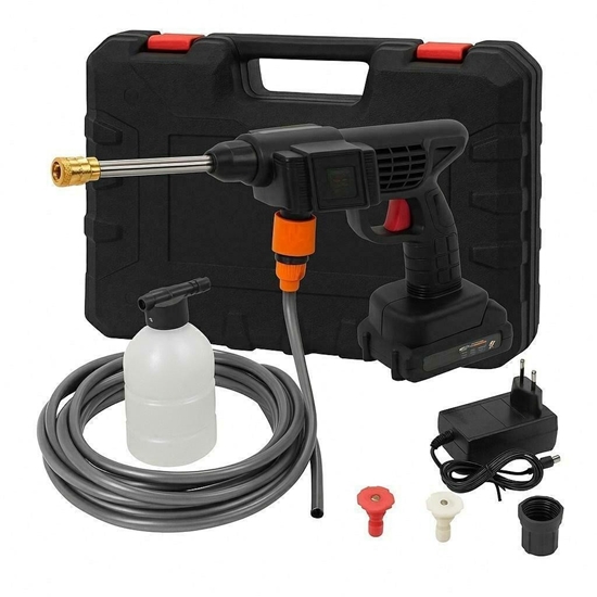 Picture of ExtraLink Cordless Pressure Washer for Windows, Garden, Paving, 2x Battery