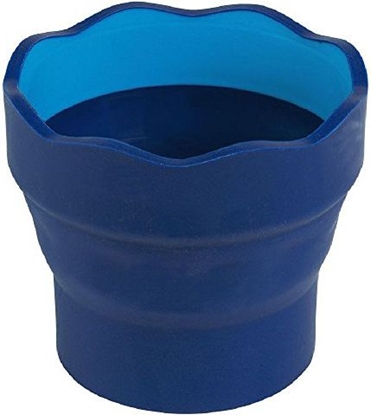 Picture of Faber-Castell Pojemnik na wod Click&Go niebieski FABER CASTELL - 224494