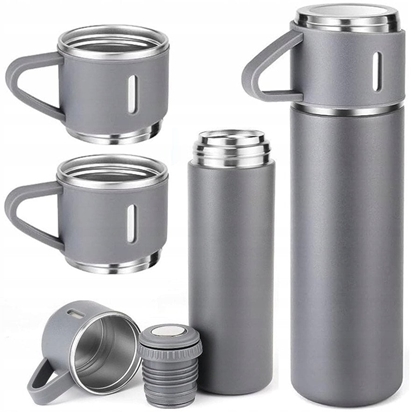 Attēls no Floria ZLN0745 Thermos with 2 mugs set 500ml