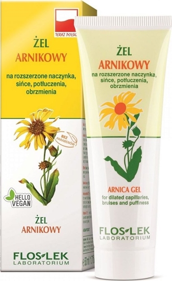 Picture of Floslek el arnikowy na rozszerzone naczynka, sice, potuczenia, obrzmienia 50 ml