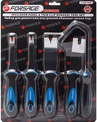 Изображение Forsage Komplet narzdzi do demontau okadzini tapicerki wewntrznej 5el. w blistrze
