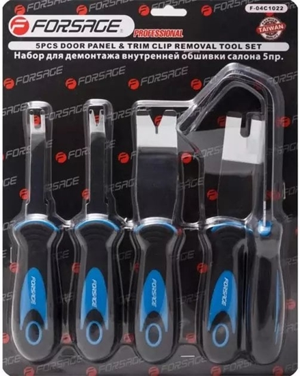 Изображение Forsage Komplet narzdzi do demontau okadzini tapicerki wewntrznej 5el. w blistrze