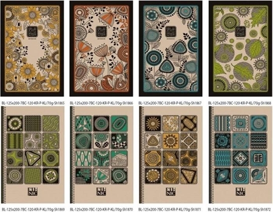 Изображение Fresh Notatnik ozdobny 125x200/120K kratka TW FRESH