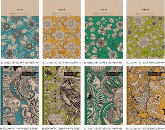 Изображение Fresh Notatnik ozdobny 125x200/120K linia TW FRESH