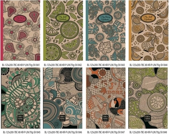 Picture of Fresh Notatnik ozdobny 125x200/80K linia TW FRESH