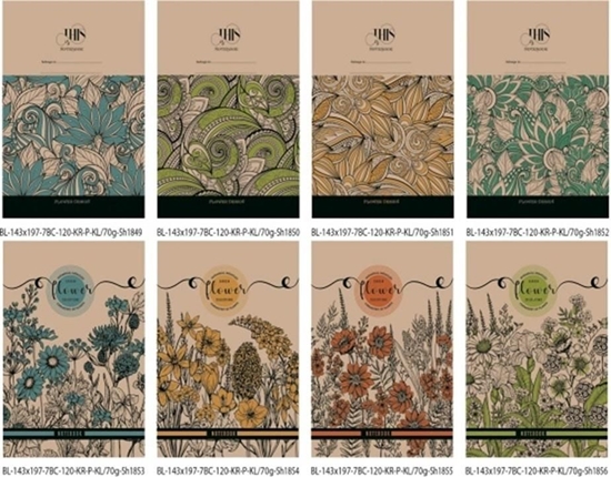 Изображение Fresh Notatnik ozdobny 143x197/120K kratka TW FRESH