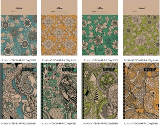 Изображение Fresh Notatnik ozdobny 143x197/80K kratka TW FRESH