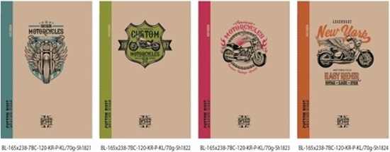 Picture of Fresh Notatnik ozdobny 165x238/120K kratka TW FRESH