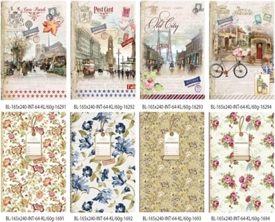 Изображение Fresh Notatnik ozdobny 165x240/64K kratka FRESH