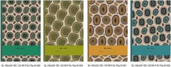 Изображение Fresh Notatnik ozdobny 190x285/120K kratka TW FRESH