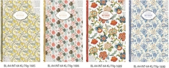 Изображение Fresh Notatnik ozdobny 190x285/64K kratka FRESH