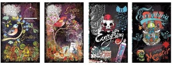 Изображение Fresh Notatnik ozdobny B5 80 kartek w linie