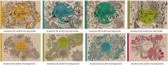 Изображение Fresh Szkicownik 16.5x24cm 36k biay