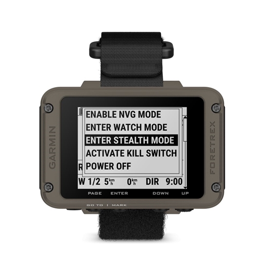 Picture of Garmin Foretrex 901 Ballistic Edition Wrist-mounted GPS Navigator with Strap