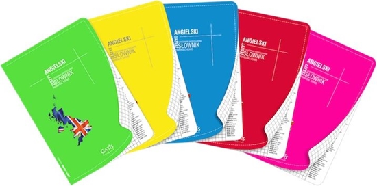 Picture of Gatis Zeszyt tematyczny Gatis polsko-angielski A5 krata 60.