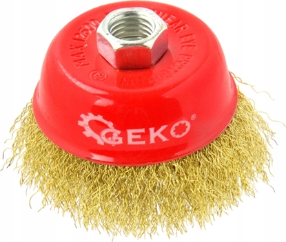 Attēls no Geko Szczotka druciana czoowa mosina 100mm/4" M14 (50)