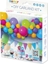 Изображение GoDan Girlanda balonowa DIY kolorowa 65 balonów + tama
