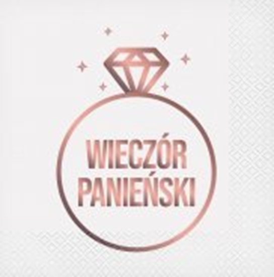 Picture of GoDan Serwetki Wieczór Panieski biae 33x33cm 20szt.