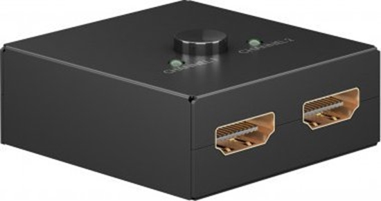 Picture of Goobay Rczny przecznik HDMI 2 do 1 (4K @ 30 Hz)