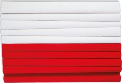 Picture of Happy Color Bibua marszczona 25x200cmmix biao-czerwony 10szt.