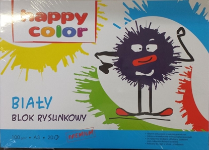 Picture of Happy Color Blok rysunkowy A3 20k biay