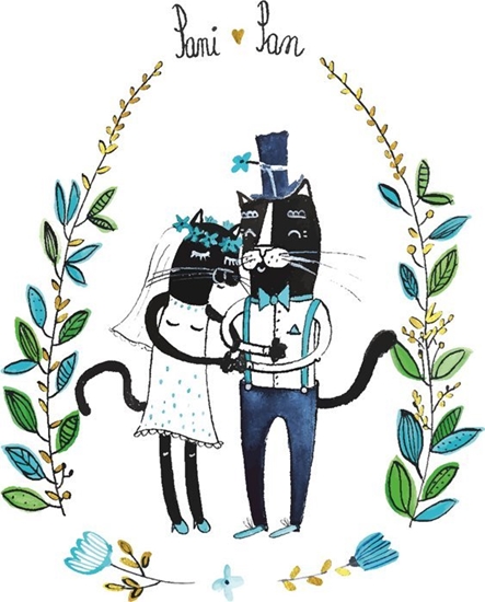 Picture of HENRY Karnet B6 lub Czarne koty