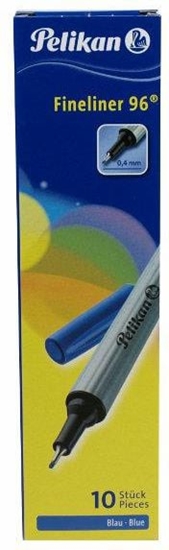 Изображение Herlitz Cienkopis 96 0,4mm niebieski - 0000943167