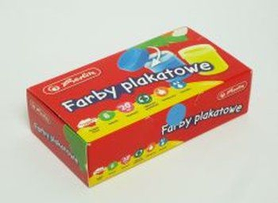 Picture of Herlitz Farby plakatowe szkolne 8 kolorów 20ml (158026)