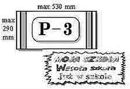 Picture of IKS Okadka samoprzylepna p-3