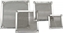 Attēls no InLine Filtr przeciwkurzowy na wentylator 120mm Srebrny (33370A)