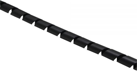 Picture of InLine Opaska na kable, 18mm x 10m, Czarny (59946P)