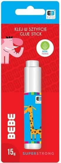 Picture of Interdruk Klej w sztyfcie 15 g BB Kids czerwony