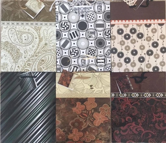 Picture of Interdruk Torebka prezentowa ozdobna laminowana PL-2 grafika mix