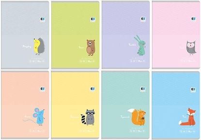 Attēls no Interdruk Zeszyt A5/16K linia kolor Black&Blue Kids (20szt)