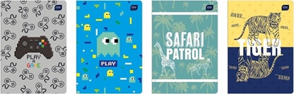 Attēls no Interdruk Zeszyt A5/16K linia podw. Trends Boys (20szt)