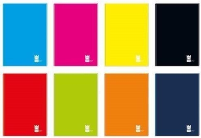 Attēls no Interdruk Zeszyt A5/96K kratka UV One Color (10szt)