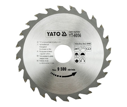 Picture of Yato Pia tarczowa do drewna 160x30mm 24z YT-6056