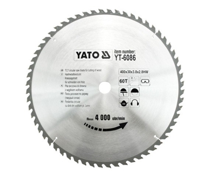 Picture of Yato Pia tarczowa do drewna 400x30mm 60z (YT-6086)