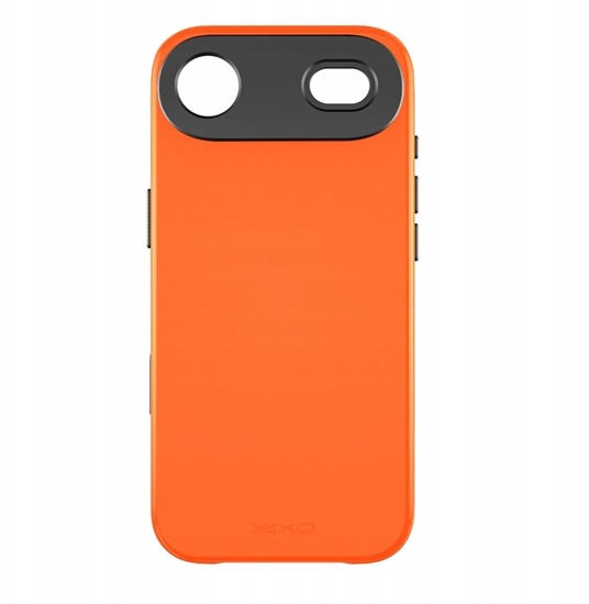 Picture of YAXO Etui na telefon Leather Gear Slim Case MagSafe iPhone 17 Air Magma Orange