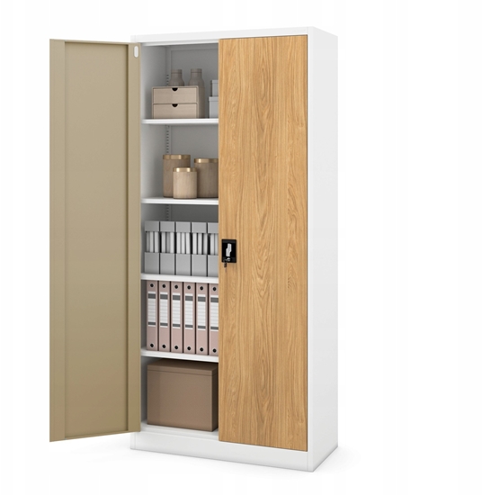 Picture of Jan Nowak Szafa na dokumenty biaa/zoty db: Eco* Design JAN H