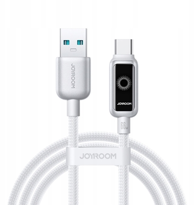 Attēls no Joyroom Kabel S-A55 StarFlight 66W USB-A - USB-C 1,2m - biay