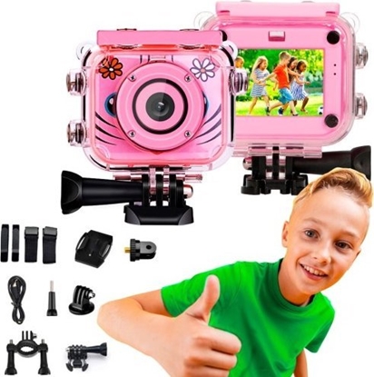 Picture of Kamera ExtraLink EXTRALINK ACTION PRO KIDS CAMERA H18 PINK