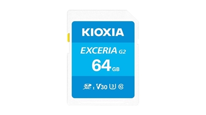 Picture of Karta Kioxia Exceria G2 SDXC 64 GB Class 10 UHS-I/U3 V30 (LNEX2L064GG4)