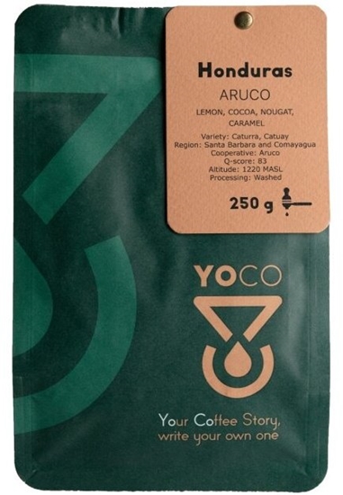 Picture of Kawa ziarnista YoCo Kawa ziarnista Honduras Aruco Espresso 250g