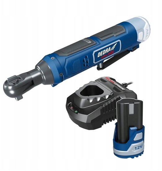 Picture of KLUCZ KTOWY AKUMULATOROWY 12V 3/8' 1*2.0AH