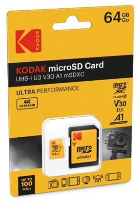 Изображение Kodak MicroSDXC 64GB UHS-I U3 Ultra